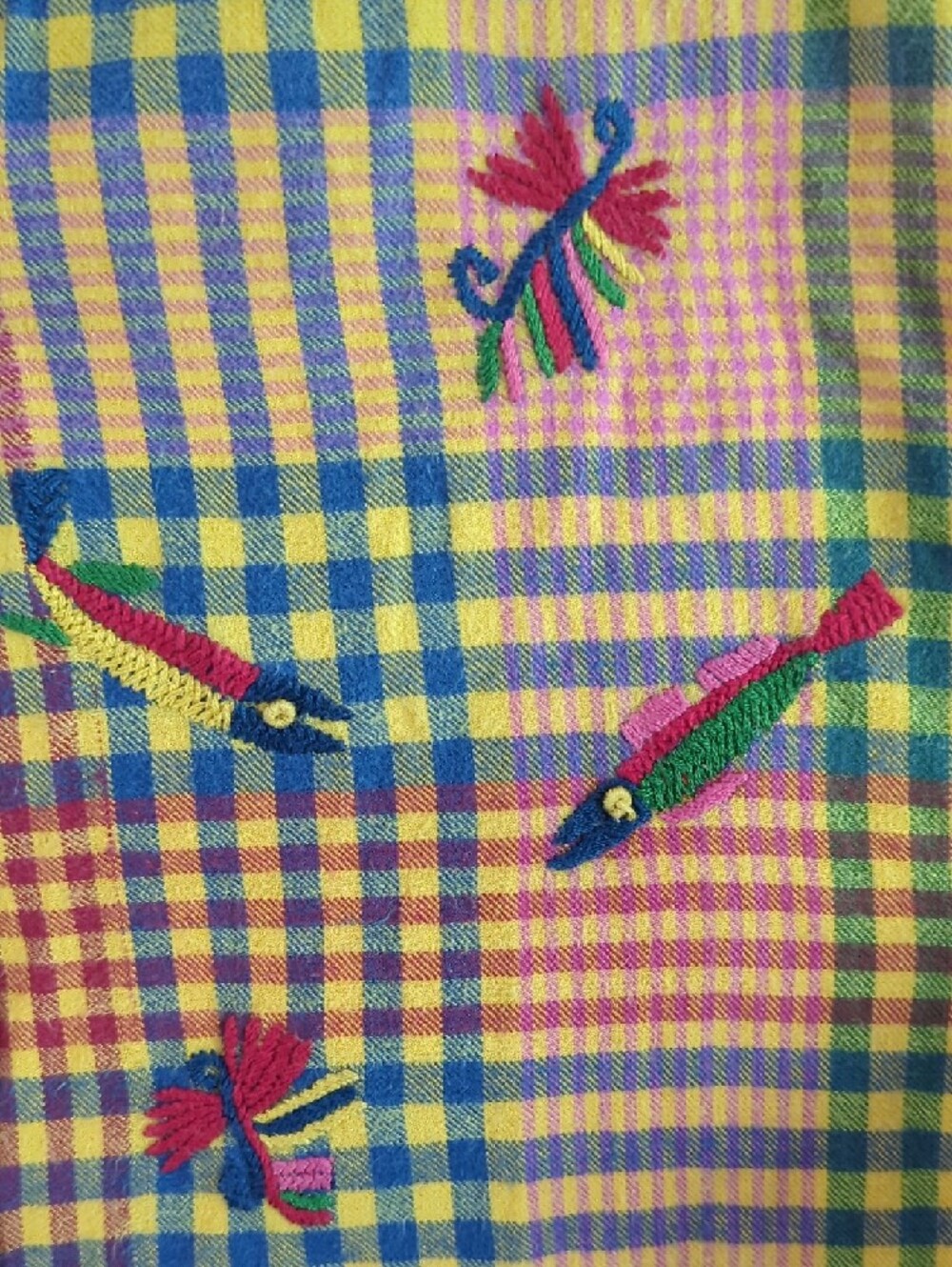 Esprit Colorful Plaid Button-Up Shirt - Picture 6 of 10